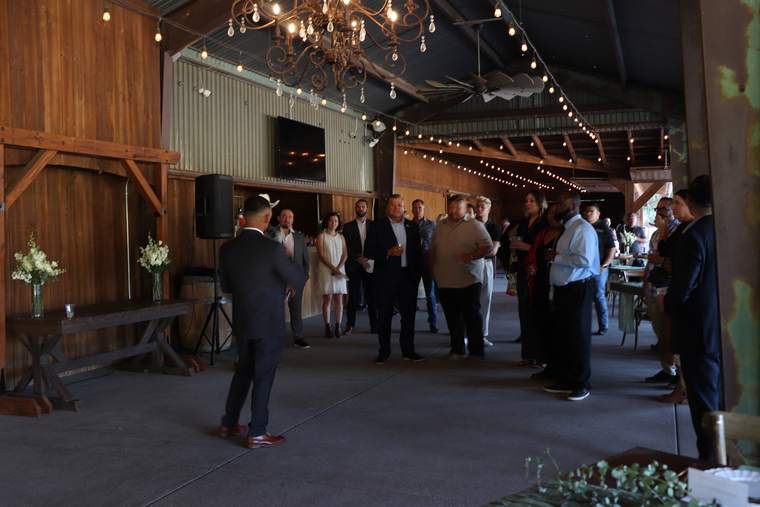 A members gathering in the Coachella Valley